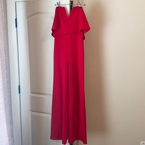 Lulus red jumpsuit